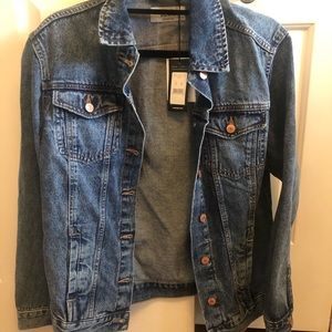 Denim jacket.